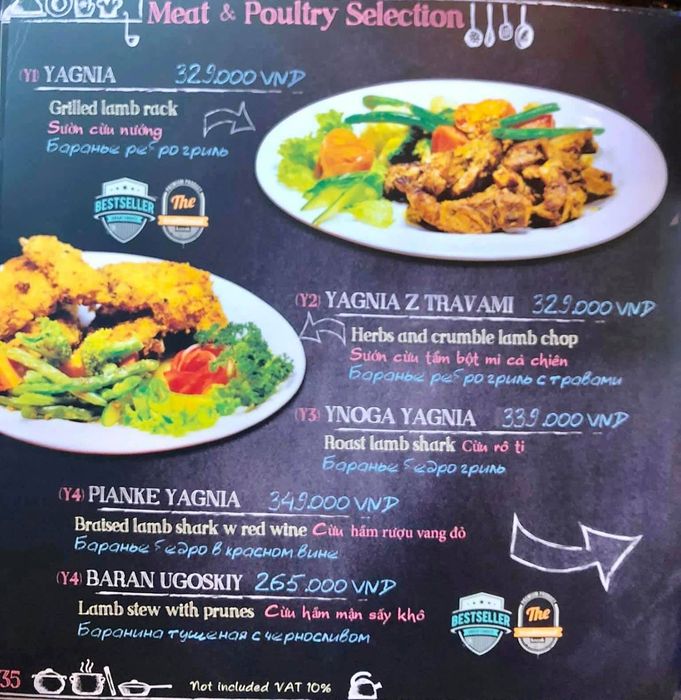 Kozak Restaurant & Bar - Nơi dành cho những người yêu thích ẩm thực Âu 7