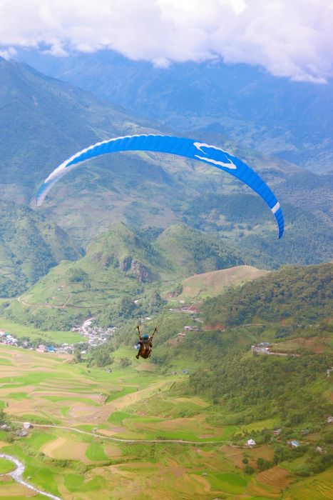 Trải nghiệm dù lượn ở Mù Cang Chải qua góc nhìn của bạn Hiền Mai 5
