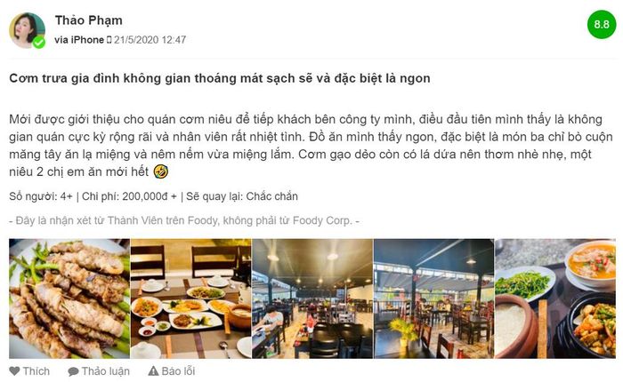 Khám phá hương vị nhà qua từng món ăn tại Cơm niêu Đại Việt