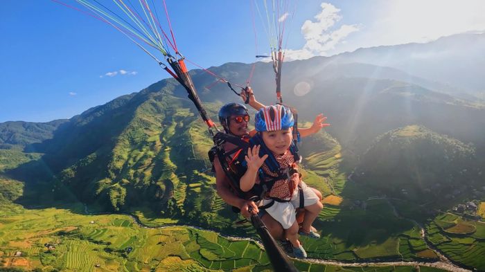 Bay trên Mù Cang Chải, trải nghiệm không gì sánh kịp trong thời khắc mùa vàng 5