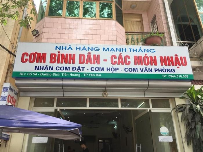 Ghé Nhà hàng Mạnh Thắng để thưởng thức đồ ăn ngon đúng chuẩn