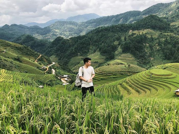 Hòa mình vào không gian đẹp như tranh vẽ tại Thác Pú Nhu như thế này
