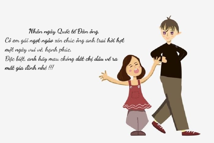 Lời chúc ngày Quốc tế Đàn ông