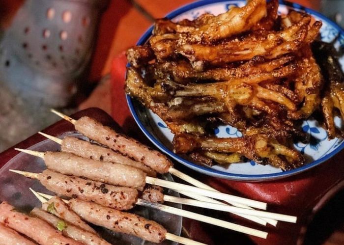 Chân gà nướng Hà Nội