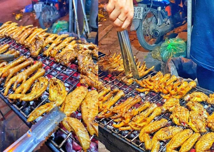 Chân gà nướng Hà Nội