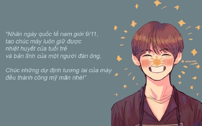 Lời chúc ngày Quốc tế Đàn ông
