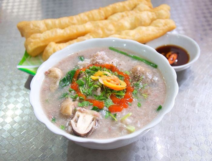 Cháo tim cật Hà Nội