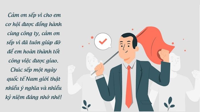 Lời chúc ngày Quốc tế Đàn ông