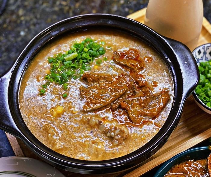 Cháo tim cật Hà Nội