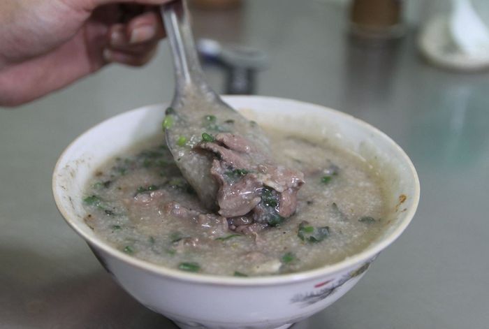 Cháo tim cật Hà Nội
