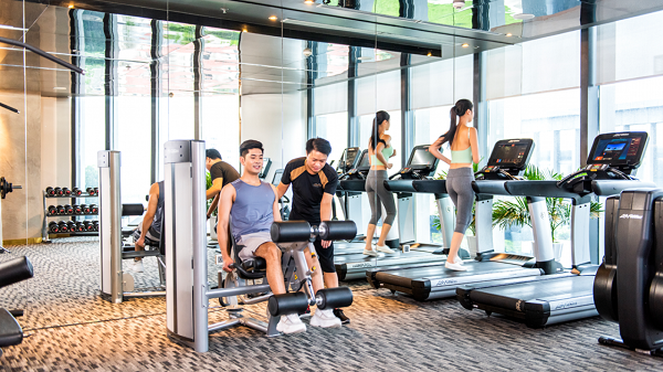 Phòng tập gym và yoga dành cho những ai yêu thích vận động.