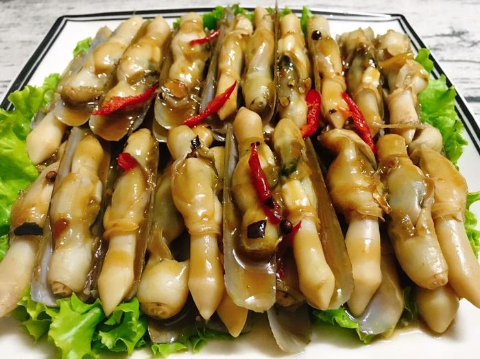 Hương vị thơm ngọt chỉ có từ món ốc móng tay ở vùng biển Quảng Ninh