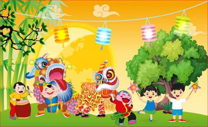 Trang trí ngày Tết Trung thu