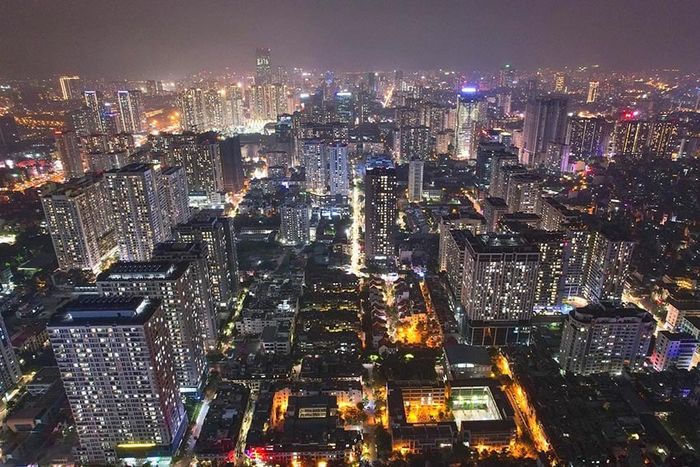 Hà Nội lung linh về đêm