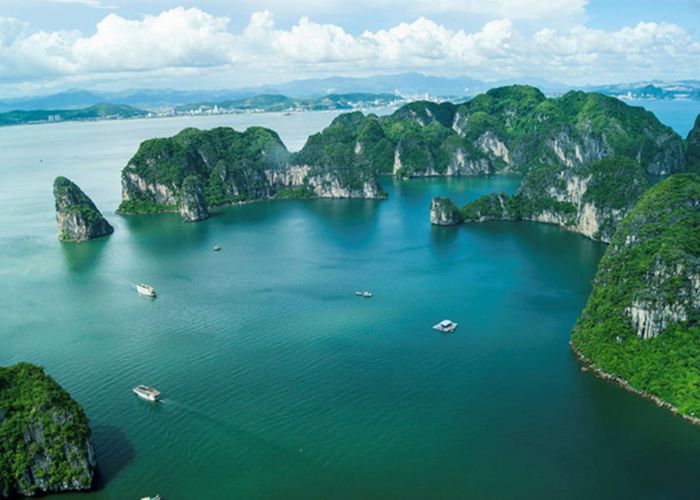 Khám phá Hạ Long - Bay cùng Phạm Duy Long ngắm nhìn Hạ Long từ trên cao 3