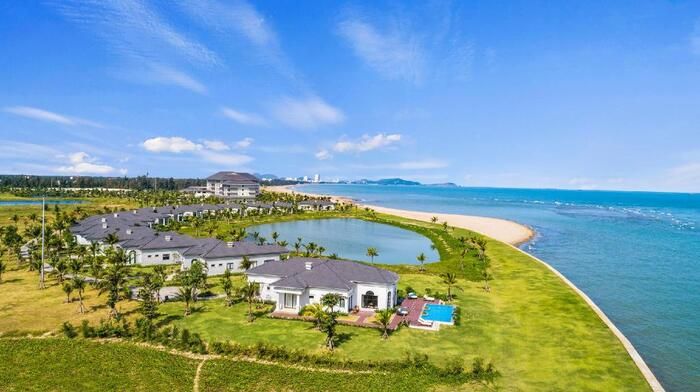 du lịch Tân Kỳ Nghệ An, trải nghiệm hệ thống villa/phòng nghỉ dưỡng hướng biển mang lại cảm giác thư thái tuyệt vời