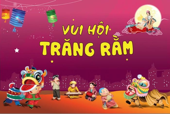 Trang trí ngày Tết Trung thu