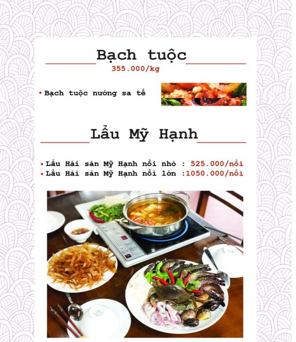Nhà hàng Biển Xanh - Nổi tiếng với các món hải sản tươi ngon đạt chuẩn 9 điểm chất lượng