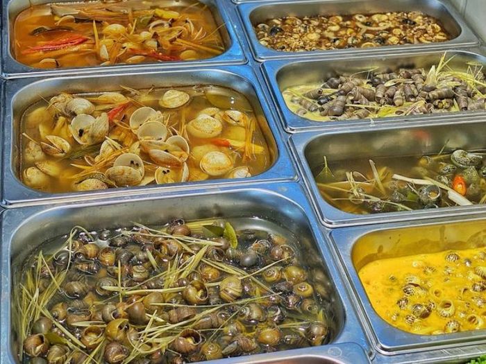 Top 8 địa điểm buffet ốc Hà Nội siêu phẩm nhất định phải thử 4