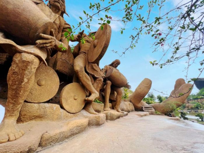 Công viên King Kong Tuần Châu, vẻ đẹp đến từ những tác phẩm điêu khắc 7
