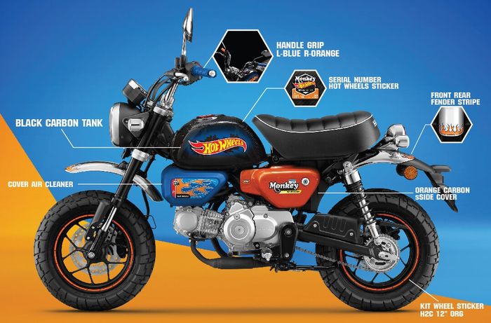 Honda Monkey Hot Wheels Limited Edition ra mắt, giới hạn chỉ 150 chiếc