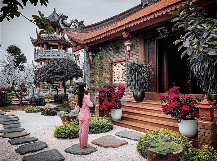 Chùa nằm ở Hà Nam