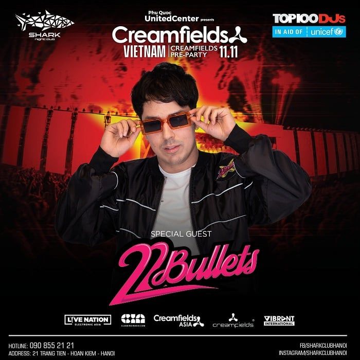 Buổi tiệc trước ngày diễn ra Creamfields