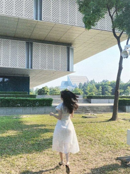 Bảo tàng Hà Nội, một công trình kiến trúc hiện đại nổi bật ở trung tâm thủ đô.