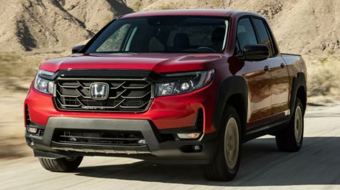 Honda Ridgeline 2024 sẽ nhận được phiên bản TrailSport mạnh mẽ hơn với thiết kế đầy ấn tượng