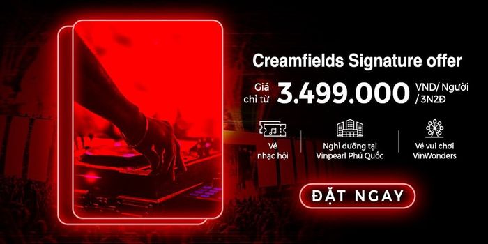 Buổi tiệc trước ngày diễn ra Creamfields