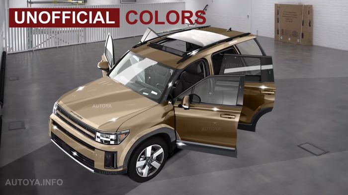 Hyundai Santa Fe mới có thể ra mắt với nội thất sang trọng như xe cao cấp all-new-2024-hyundai-santa-fe-gets-a-colorful-hypothetical-presentation-inside-and-out-12.jpg
