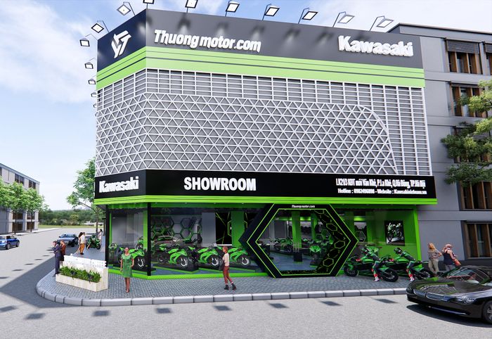 Showroom Kawasaki sắp ra mắt tại Hà Nội: Nơi lý tưởng để thỏa mãn đam mê với dòng xe PKL.