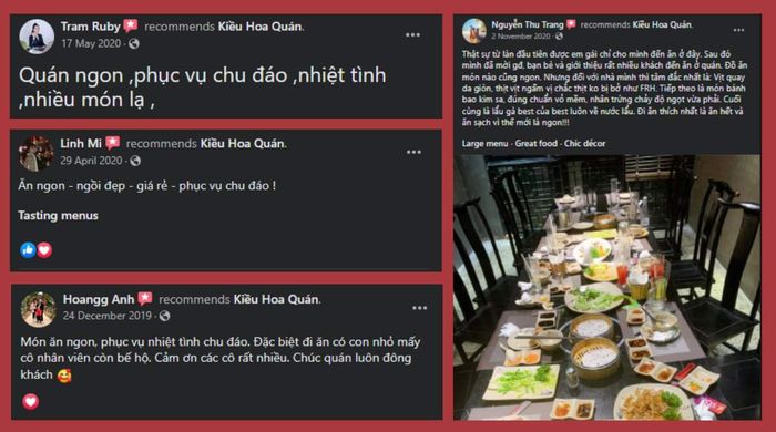 Hãy ghé thăm Kiều Hoa Quán để thưởng thức những hương vị đa dạng của ẩm thực Trung Hoa