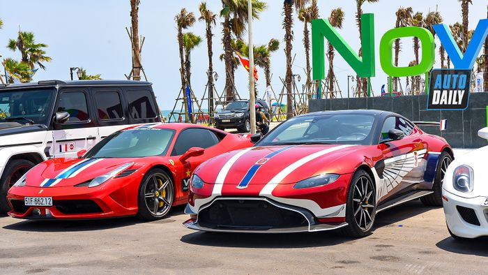 Minh Nhựa muốn bán chiếc Aston Martin Vantage V8, mới đi 490km sau gần 1 năm mua. Đây là lần đầu anh không chạy Pagani mà sử dụng chiếc Aston Martin Vantage tham gia VietRally.