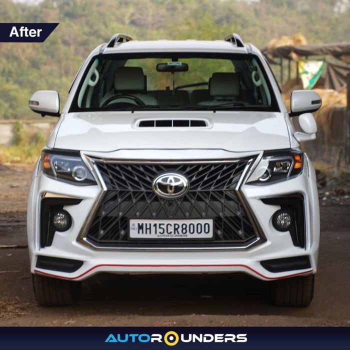 Chiếc Toyota Fortuner đời đầu đã được biến đổi thành một phiên bản Lexus hiện đại toyota-fortuner-lexus-transformation-2.jpg