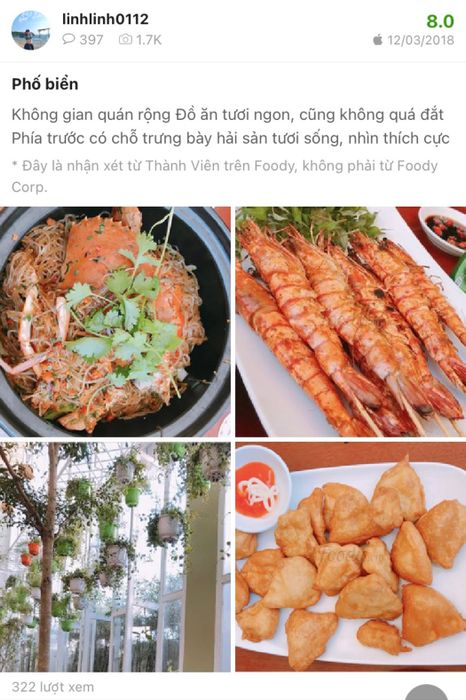 Nhà hàng Phố Biển Gia Lai - điểm đến dành cho những người đam mê hải sản (Phần 16)