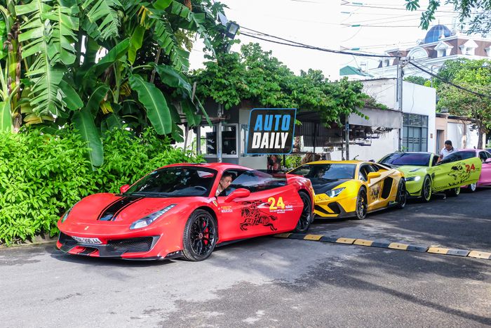 Dàn siêu xe trăm tỷ ‘đình đám’ ‘náo loạn’ ở Bình Dương, thiếu vắng McLaren Senna như thường lệ