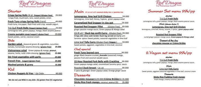 Red Dragon Restaurant Hoi An - Nơi thưởng thức hương vị Việt kết hợp với phong cách phương Tây sang trọng