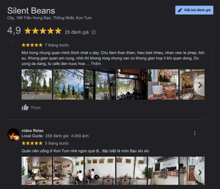 Ghé Silent Beans Rita thưởng thức hương vị đặc biệt của đồ uống số 19