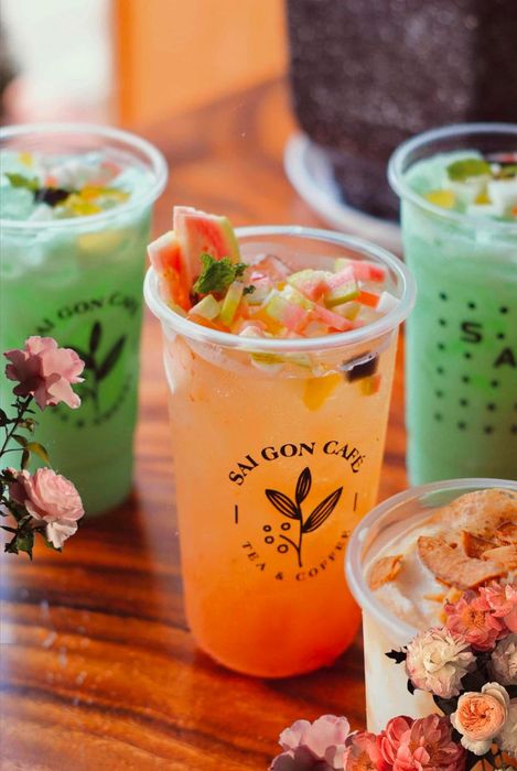 Saigon coffee and tea Kiên Giang với không gian quyến rũ 5
