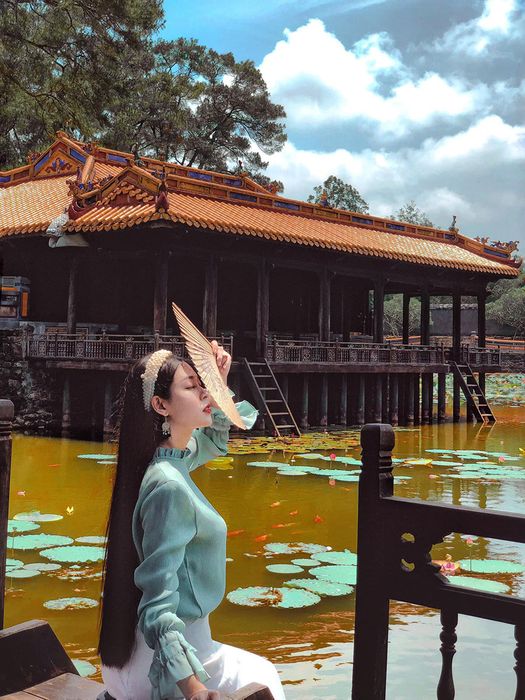 Dạo quanh Lăng Tự Đức qua bộ ảnh ấn tượng của cô bạn Vy Ngân