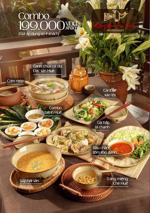 Tận hưởng bữa ăn giữa kiến trúc nhà rường cổ kính tại nhà hàng Không Gian Xưa Huế