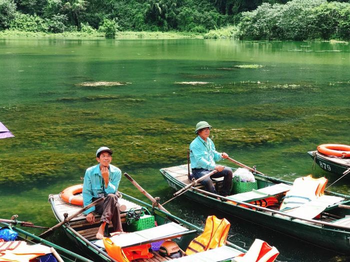 Tràng An mùa thu đẹp tựa bức tranh mê hồn