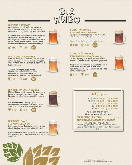 Lousiana Brewhouse Nha Trang - Điểm đến ẩm thực Á Âu phong phú với hương vị bia tự nấu độc đáo.