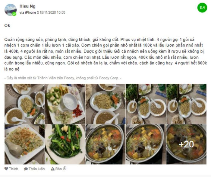 Hãy ghé ngay nhà hàng Vũ Bảo Ninh Bình để thưởng thức những đặc sản của cố đô.
