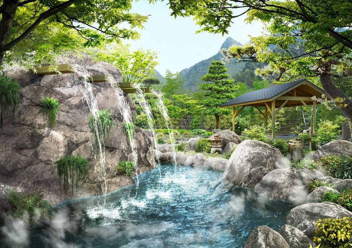 Nghỉ dưỡng tại Suối nước nóng Bang Quảng Bình như ở cõi tiên