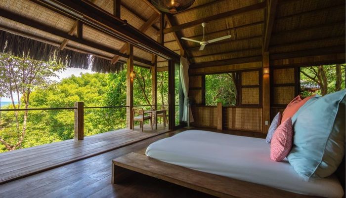 Đánh giá khu nghỉ dưỡng trong rừng ở Phú Quốc với không gian xanh ấn tượng 3