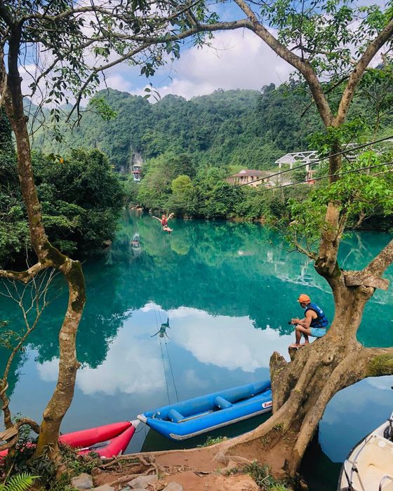 Tất cả những trải nghiệm zipline tại Sông Chày Hang Tối Quảng Bình 8