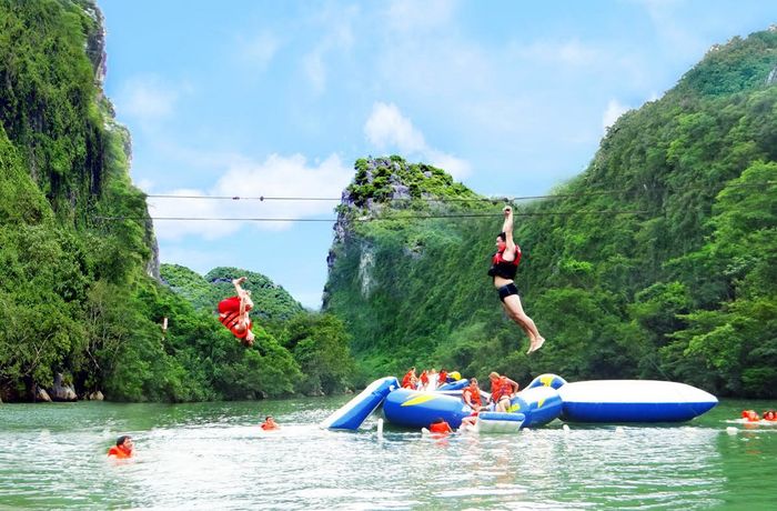 Tất cả những trải nghiệm zipline tại Sông Chày Hang Tối Quảng Bình 10