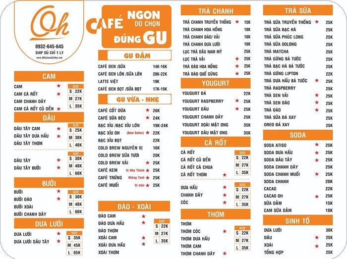 Tình yêu tràn ngập trong từng góc nhỏ của Oh Juices Coffee